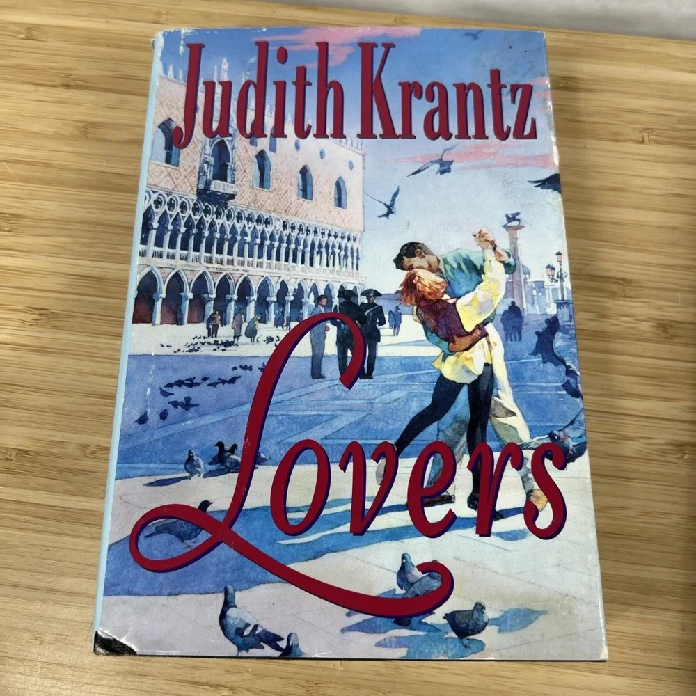 Judith Krantz Hardcover Lot Lovers & I'll Take‎ Manhattan With Dust Jackets